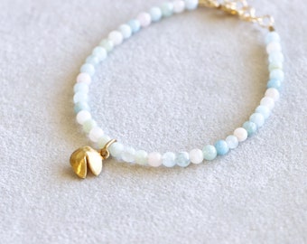 Quartz Fortune Cookie Bracelet