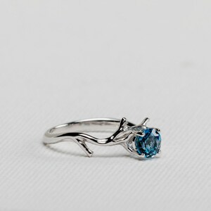 SALE London Blue Topaz Branch Ring image 4