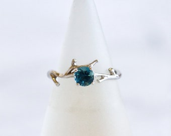 SALE London Blue Topaz Branch Ring