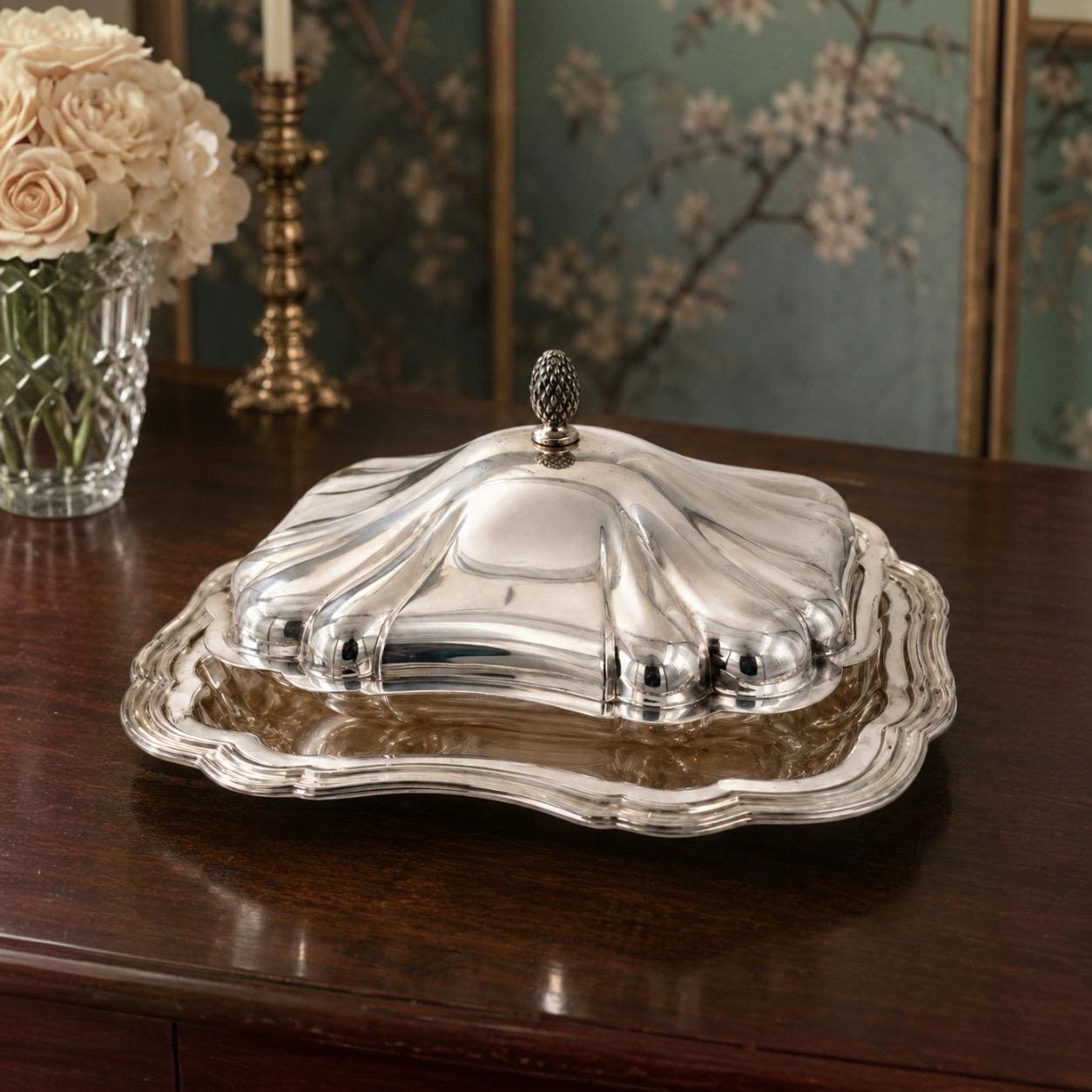 Sheffield Silver Co Tray - Etsy