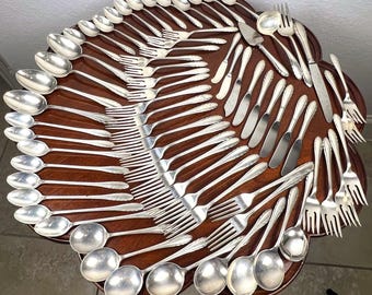 Vintage Gorham Sterling Silver Flatware Set - 