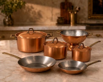 Paul Revere 1801 Signature Copper Cookware Choose Piece or Set