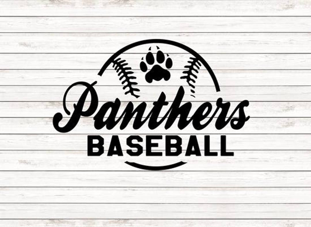 Panthers Baseball PNG Digital Design - Etsy