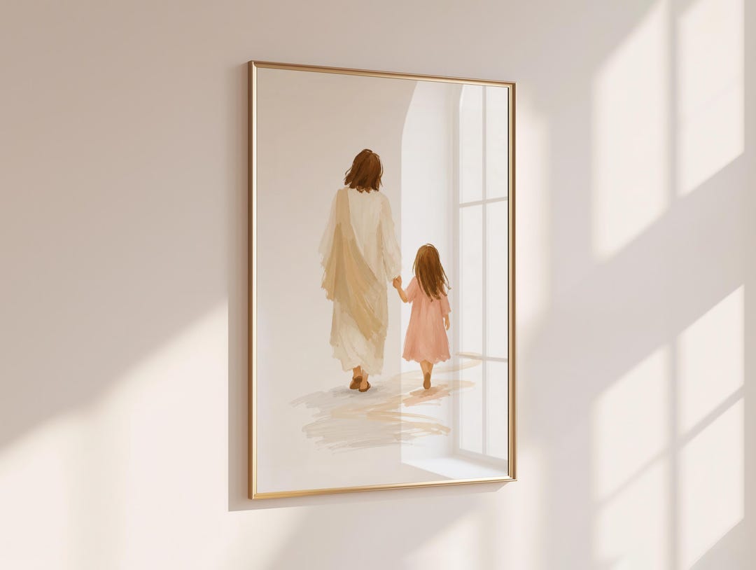 Jesus Wall Art 5-piece Digital Download | Christian Wall Decor ...