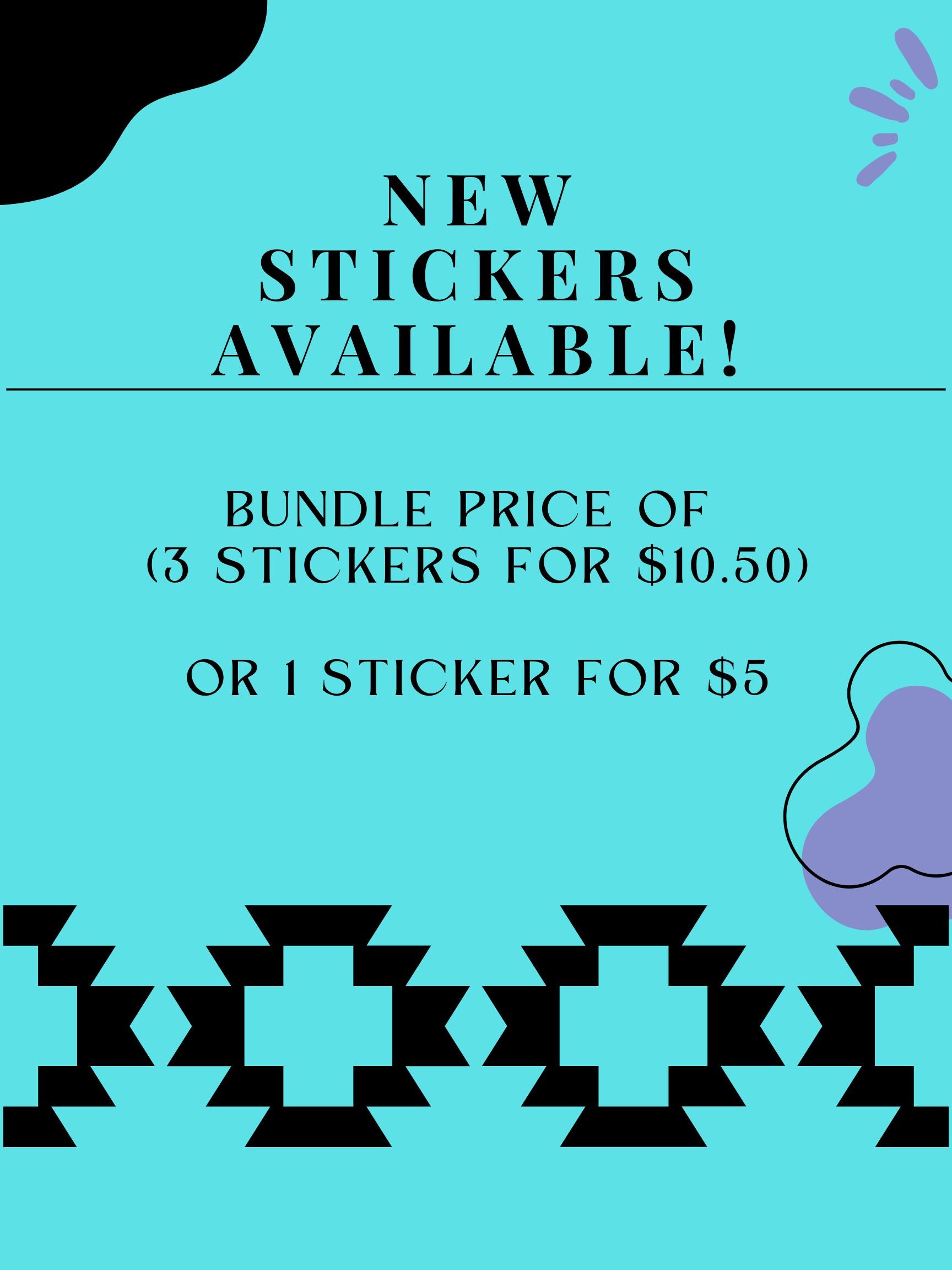 Native American Stickers | Fry Bread, Indigenous Pride & Geometric ...