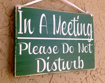 meeting in progress etsy