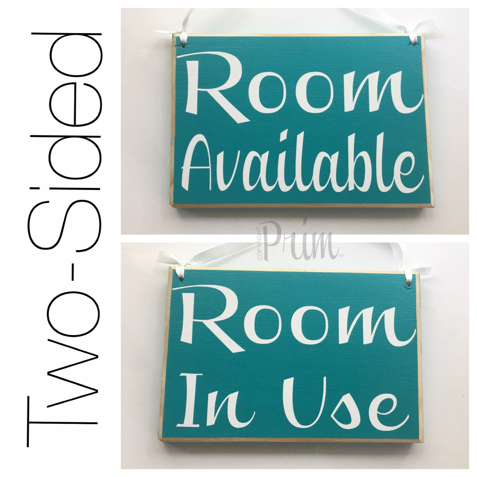 Adhesive Backing Slider Sign Wellness Room Slider Sign - Available/In ...