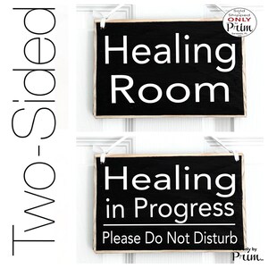 8x6 Healing Room Healing in Progress Please Do Not Disturb Custom Wood ...
