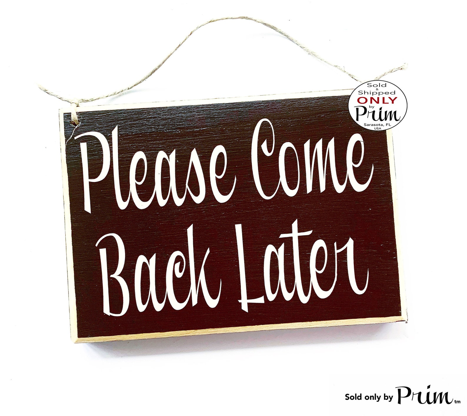 8x6 Please Come Back Later Custom Wood in Session Progress - Etsy