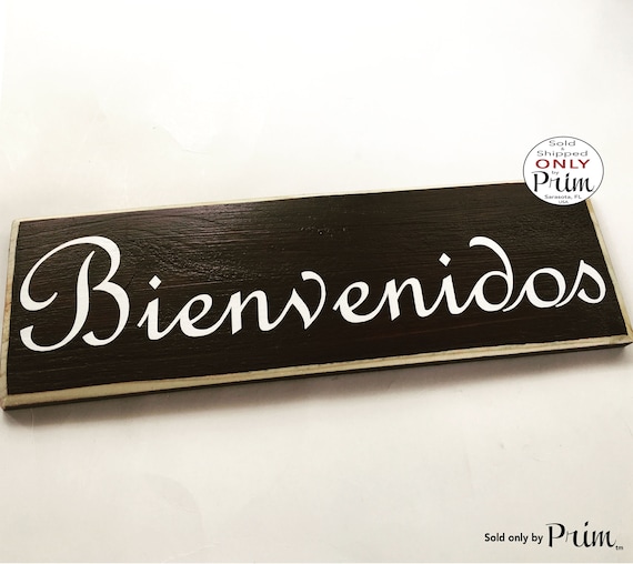 Bienvenidos Spanish Welcome Bienvenidos Sign Kitchen Decor -  Norway