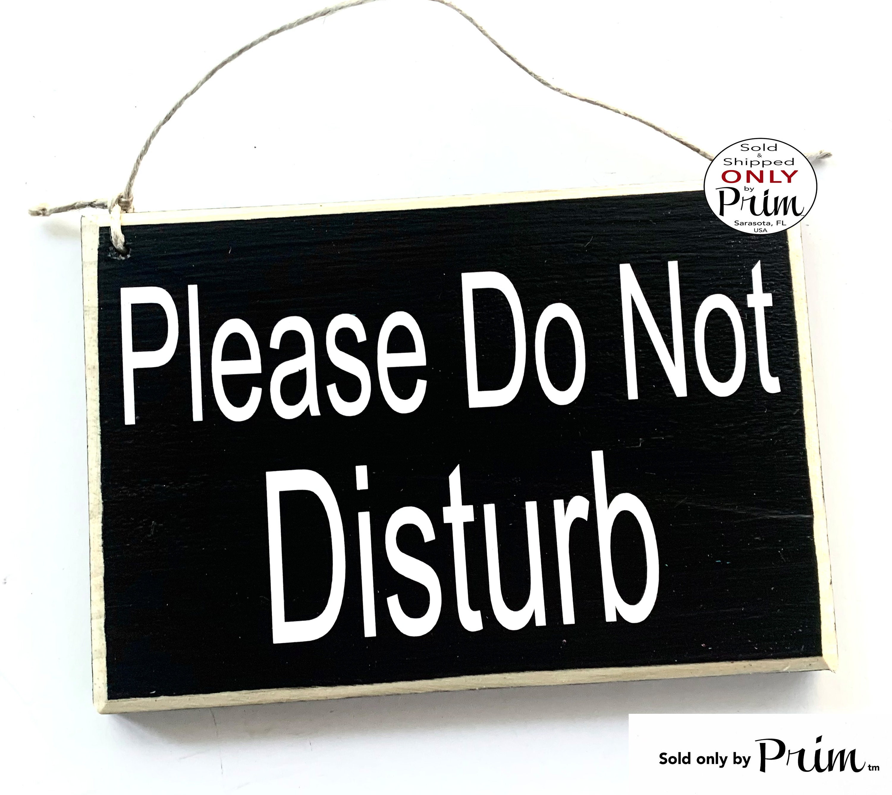 8x6 Focus Time Please Do Not Disturb Custom Wood Sign Work Virtual