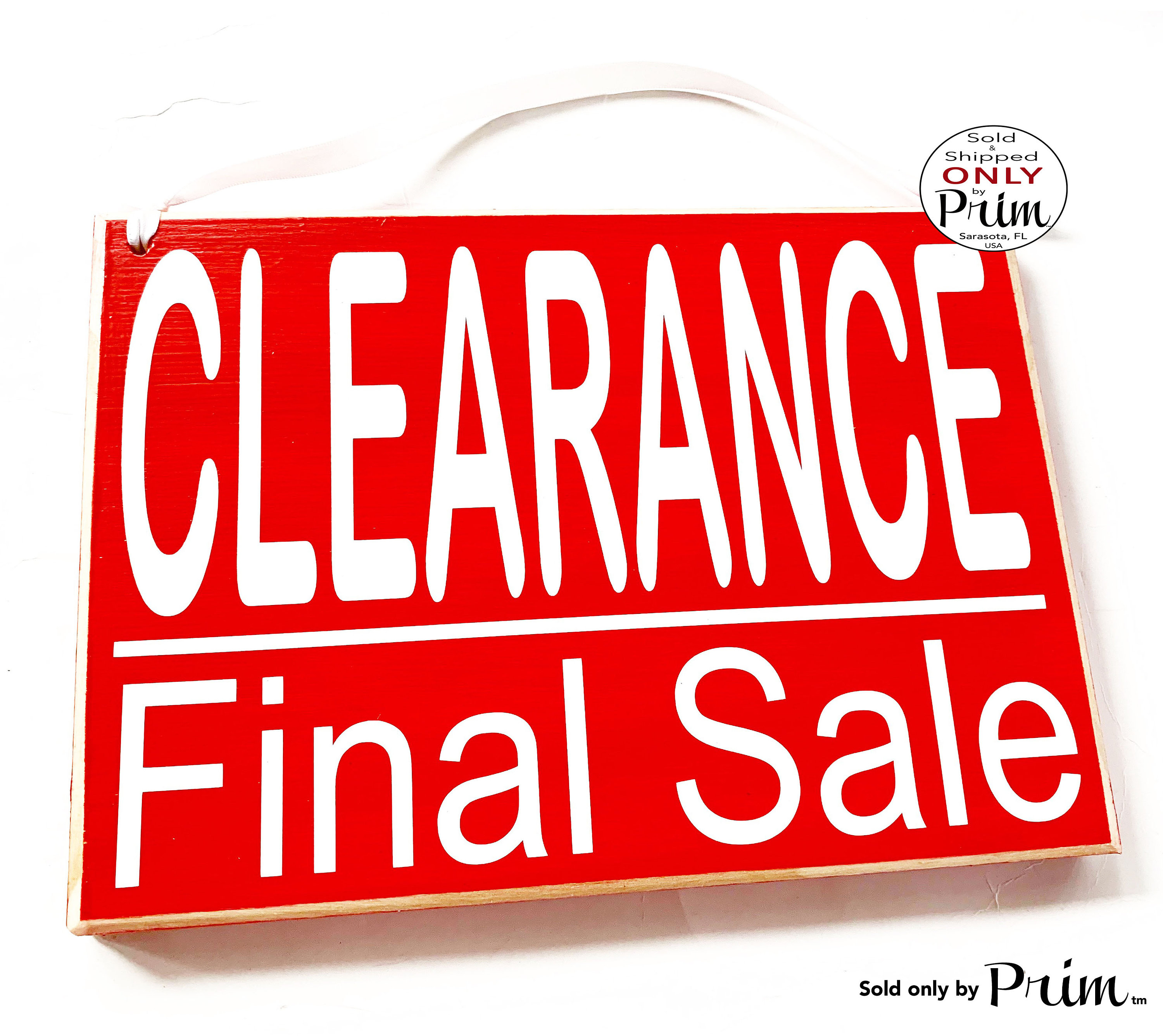 10x8 Clearance Final Sale Custom Wood Sign Boutique Gift Shop Etsy