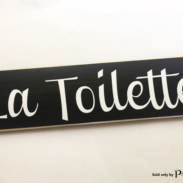 French Bathroom Sign Etsy
