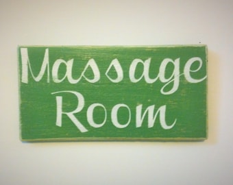 10x4 Spa Salon Massage Room Custom Wood Sign Spa Service Relaxation Therapy Wall Decor Hanger Door Plaque