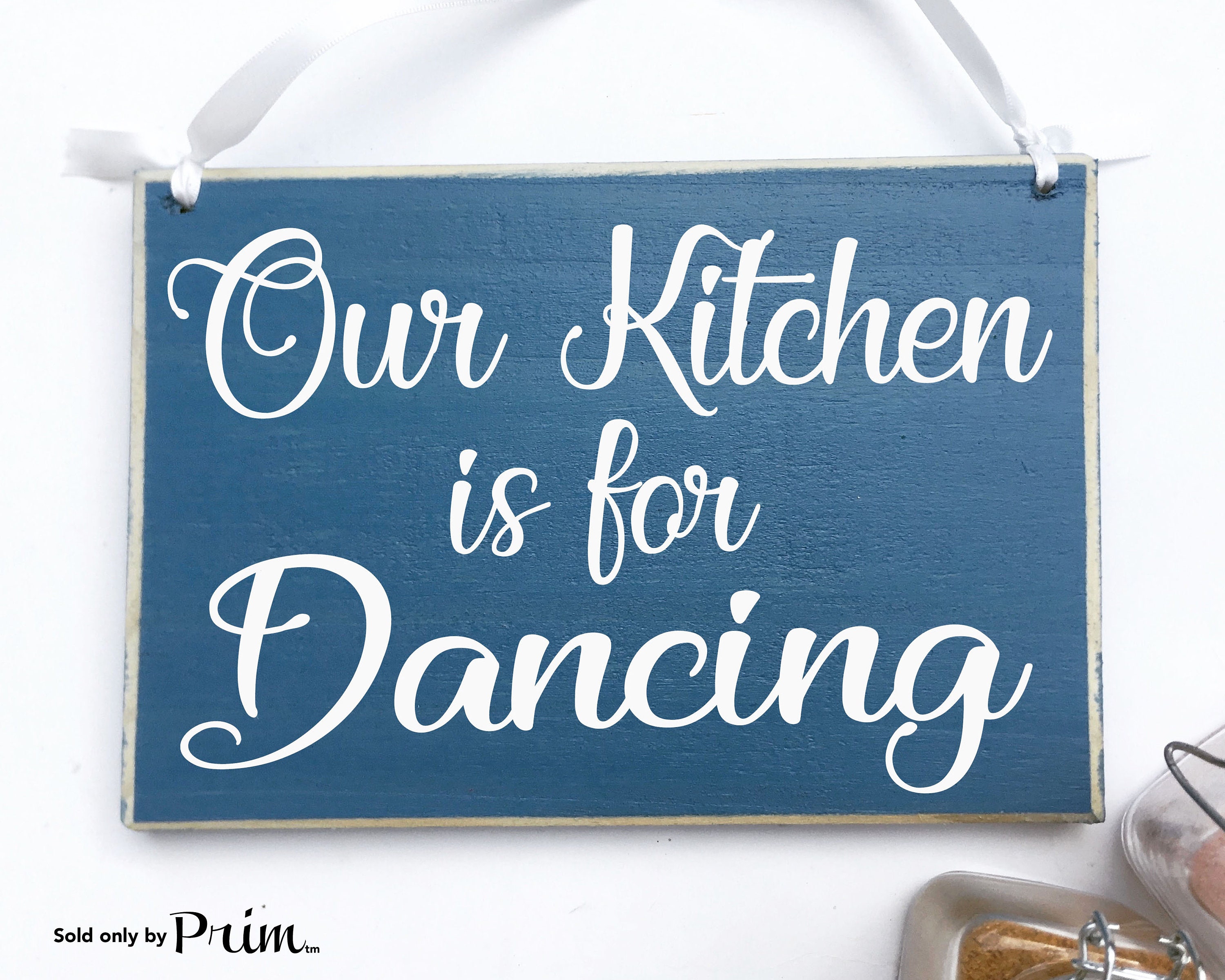 10x8 My Kitchen My Rules Wood Funny Kitchen Sign – Designs by Prim