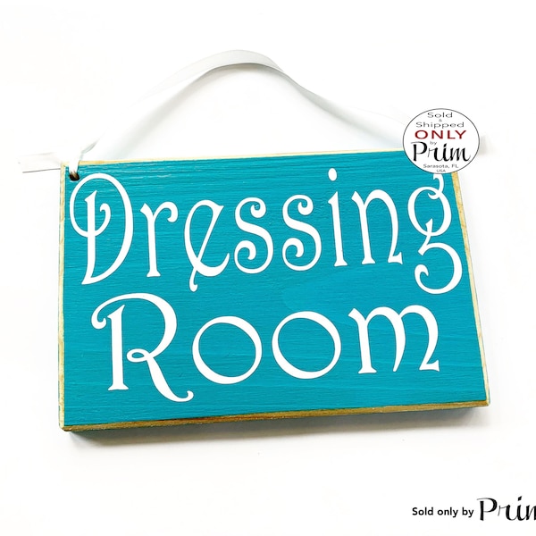 8x6 Dressing Room Custom Wood Sign | Boutique Shop Changing Room Salon Shop Retail Clothing Store Spa Wall door Plaque