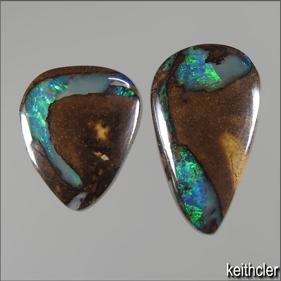 TWO Small Koroit Opals