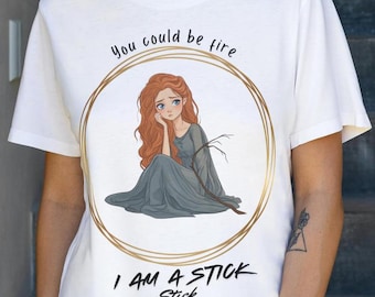 Shallan & Stick - Stormlight Archives Inspiriertes T-Shirt | Komischer Moment | Ich bin ein Stab