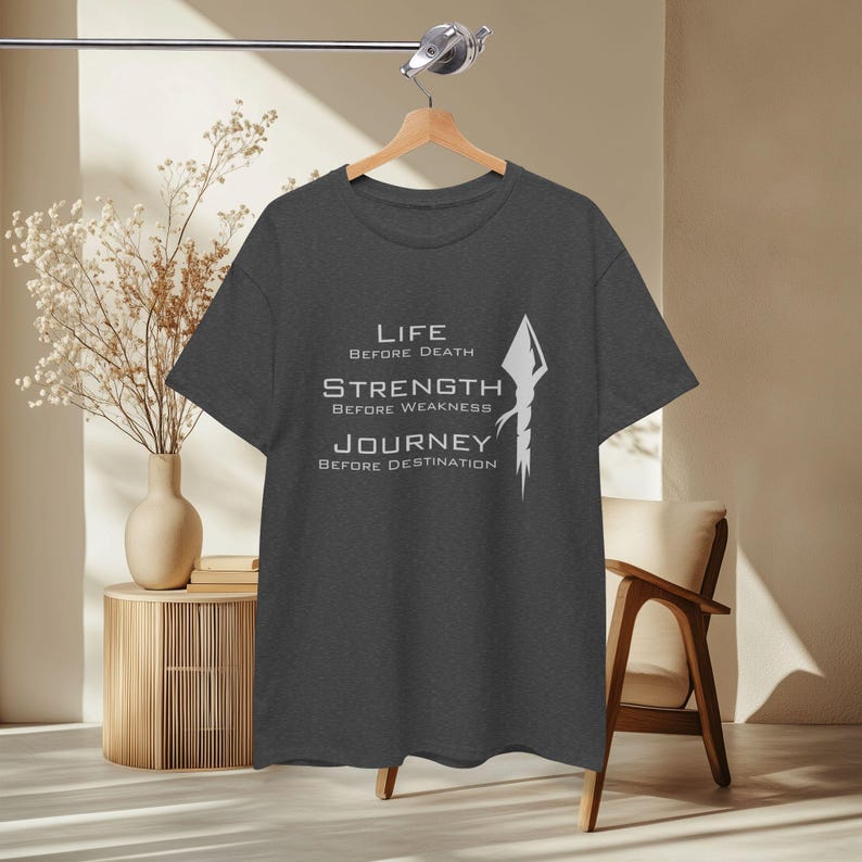 Knights Radiant 1st Ideal T-Shirt - Inspiriert von The Stormlight Archives | Der Weg der Könige Zitat Shirt Bild 3