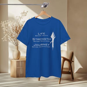 Knights Radiant 1st Ideal T-Shirt - Inspiriert von The Stormlight Archives | Der Weg der Könige Zitat Shirt Bild 6