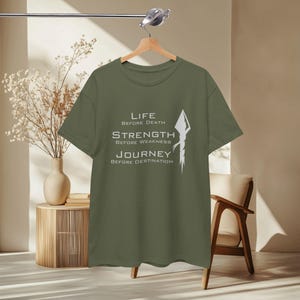 Knights Radiant 1st Ideal T-Shirt - Inspiriert von The Stormlight Archives | Der Weg der Könige Zitat Shirt Bild 5