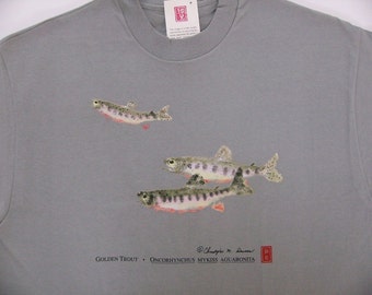 Golden trout tee shirt