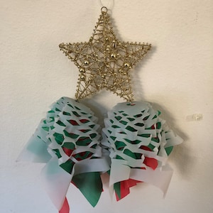 Miniature Filipino Christmas Star Lantern: Parol Ornament (6x12 inches)