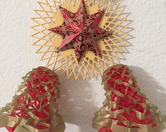 Made To Order One 5.5 x 4.5 inches Filipino Christmas Lantern AKA Parol - Christmas Tree Ornaments