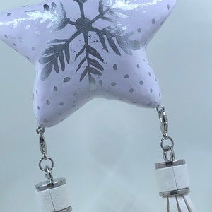 One Ready to Ship 3.5 x 9 inches Filipino Christmas Lantern AKA Parol Christmas Tree Ornament image 4