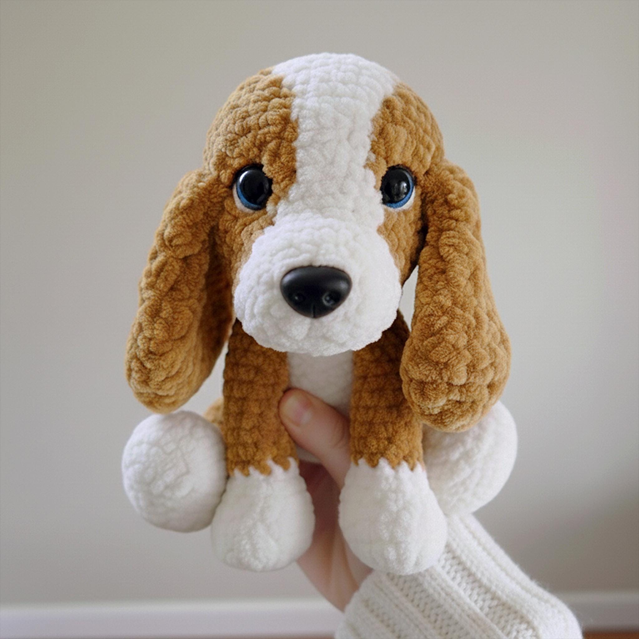 Spaniel Crochet Pattern Cocker Spaniel Puppy Crochet Pattern Amigurumi - Etsy