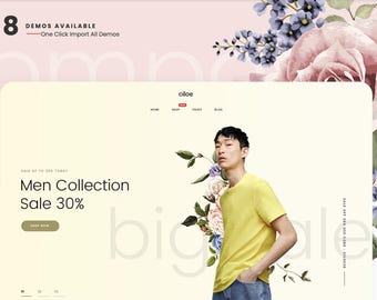 Thème Shopify minimaliste, épuré et esthétique | Modèle de site Web | Conception | Modèles modifiables | Thème Shopify élégant | Thème Shopify