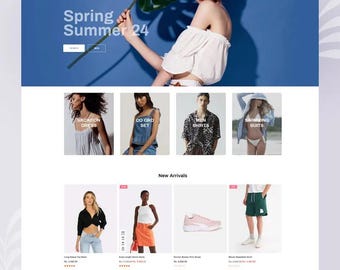 Vogal Allure Shopify Brands Fashion & Clothing  Aesthetic Design Website Template, Minimal Ecommerce Template, Elegant Shopify Theme