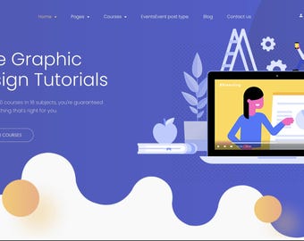 Ecomet - Thème Wordpress pour l'éducation, l'université et l'école · Thème Elementor Pro · Thème Ecommerce · Modèle de site Web