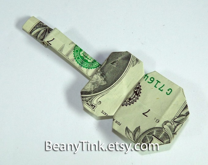 Dollar Origami Guitar Etsy