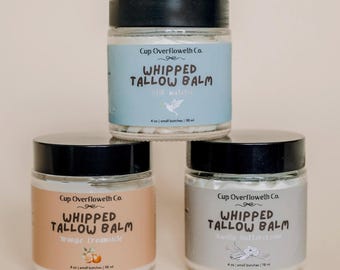 BUNDLE—Still Waters (Unscented) + Vanilla Buttercream + Orange Creamsicle Whipped Tallow Balm