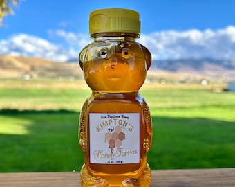 Local Raw Wildflower Honey 12 oz