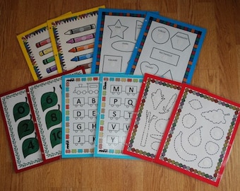 Set of Five Printable Games