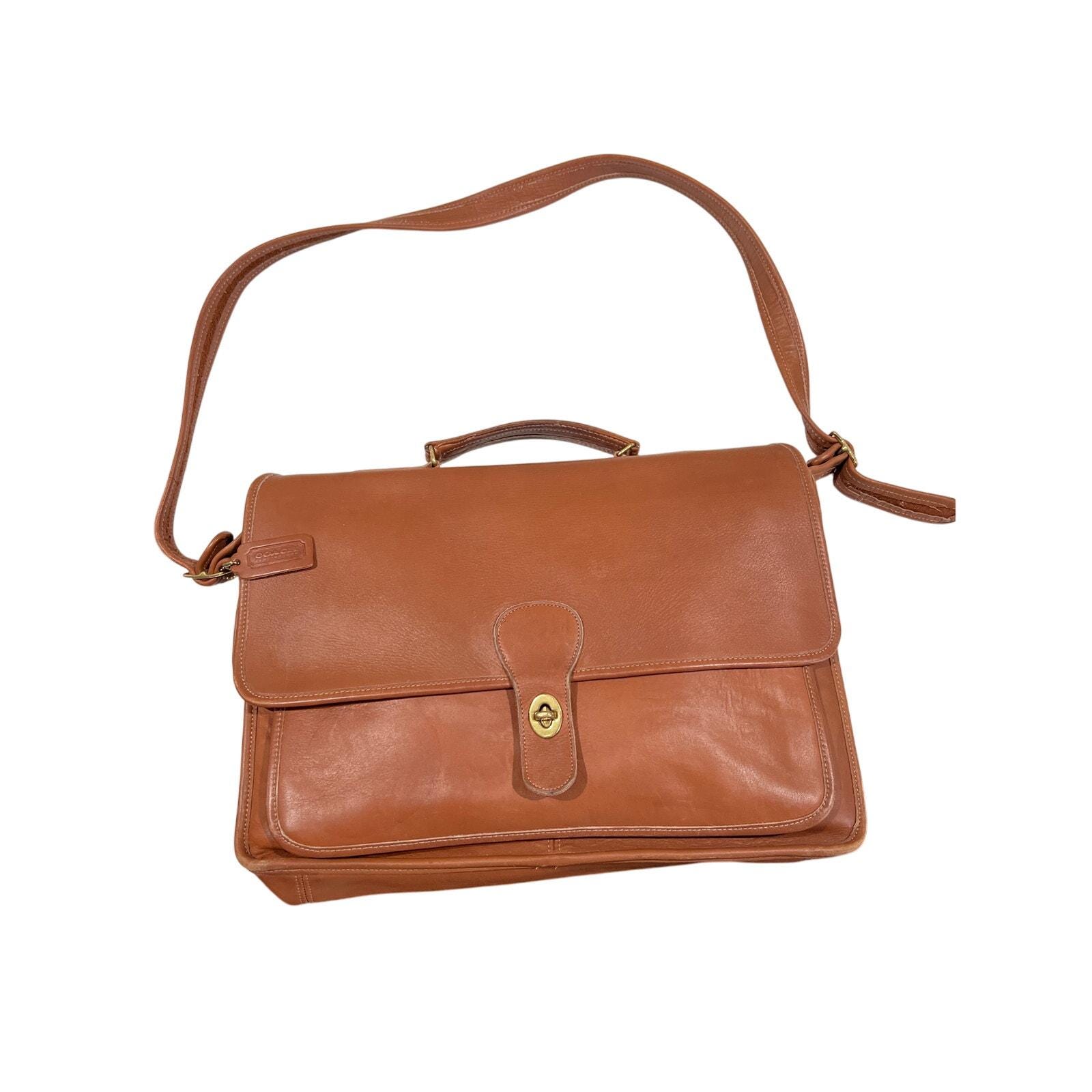 バッグ Vintage Coach Metropolitan Brief Bag Coach Vintage Leather Metropolitan Brief Laptop Bag Black | eBay