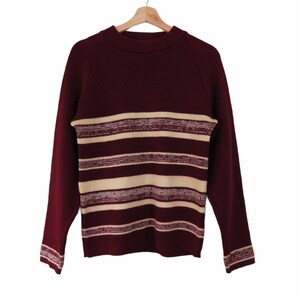 Maroon and gold sweater hotsell