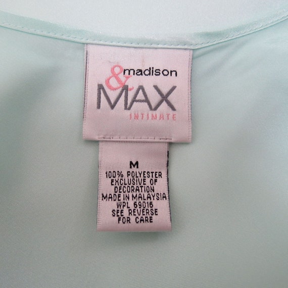 Vintage MADISON & MAX Women's Mint Green Embroide… - image 8