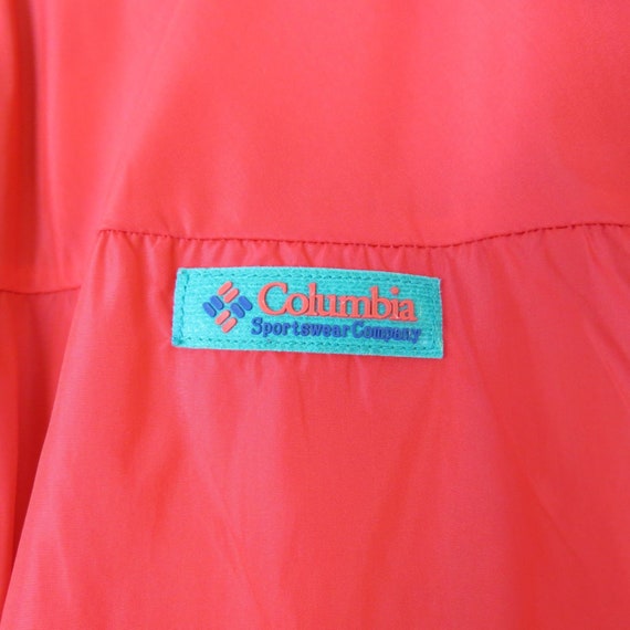 COLUMBIA Men's Red & Purple Reversible Down Fille… - image 7