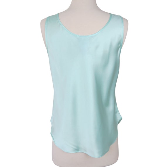 Vintage MADISON & MAX Women's Mint Green Embroide… - image 4