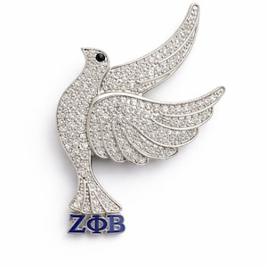 Dove Brooch • Crystal Rhinesone