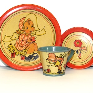 30s レア チャーリーマッカーシー ビンテージ コインバンク Vintage 1930s J.Chein Circus Clown Tin Litho Toy Bank w/ Key