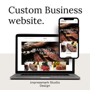 Progettazione di siti Web / Sito Web personalizzato / Progettazione di siti Web / Sito Web Wordpress personalizzato per piccole imprese / Progettazione di siti Web aziendali Etsy