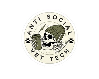 Vet Tech Decal Stickers, Veterinary Stickers, Vet Med Stickers, Vet Tech, Veterinary Stickers, Vet Tech Week, Vet Tech Gift,Vet Tech Gifts