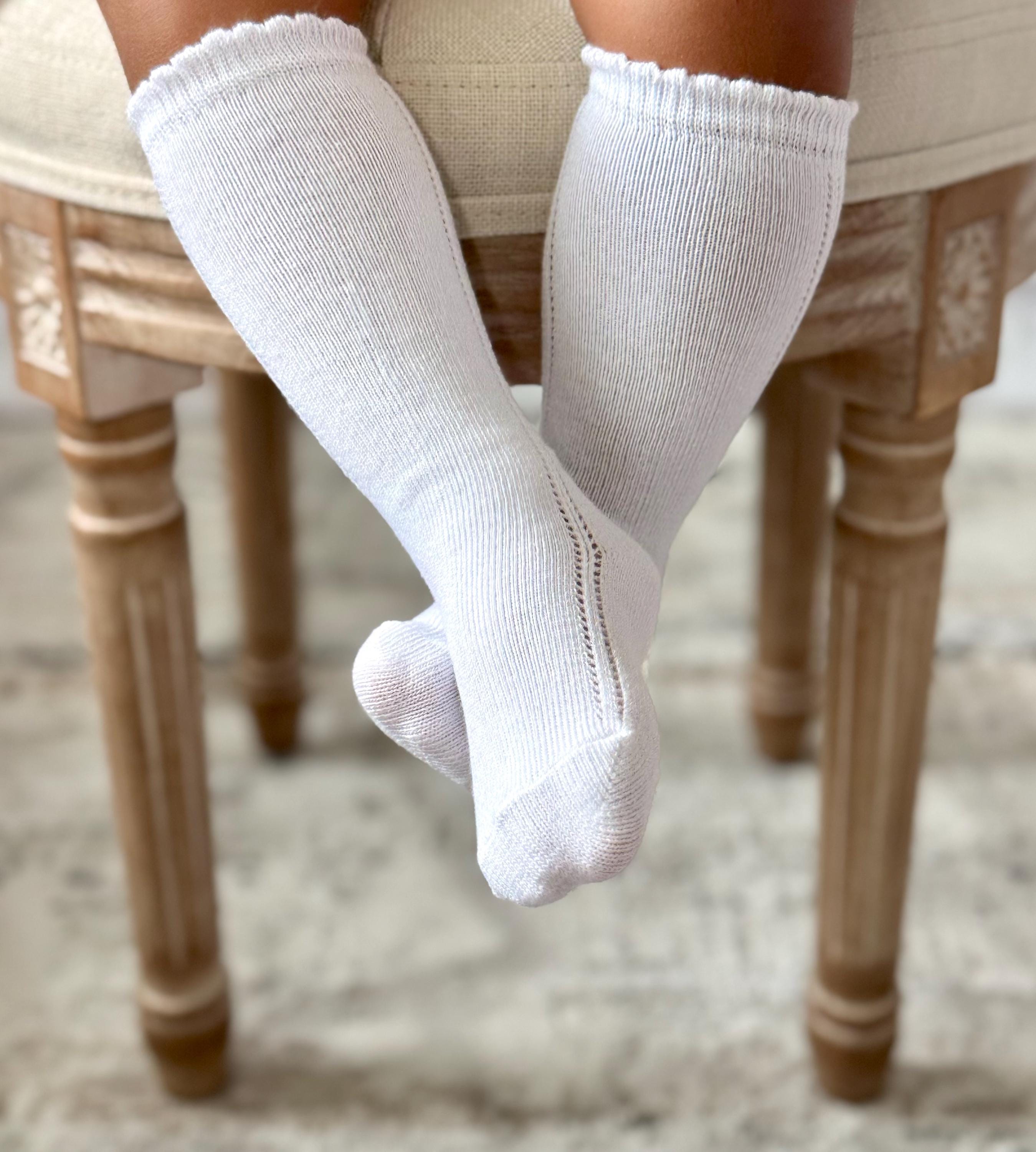 High Quality Kids Girls Knee High Socks Cute Stripes Design White Cotton Student Long Socks For Girls Fashion I.823999040 High Quality Kids Girls Knee High Socks Cute Stripes Design White Cotton Student Long Socks For Girls Fashion I.823999040