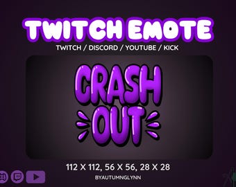 Emote engraçado do Crash Out Twitch: download instantâneo