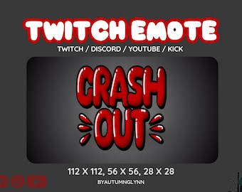 Emote engraçado do Crash Out Twitch: download instantâneo