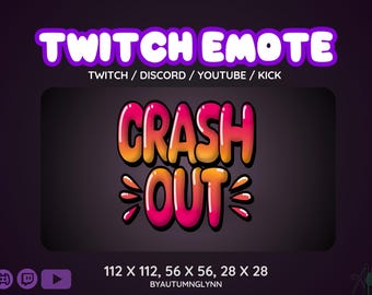 Emote engraçado do Crash Out Twitch: download instantâneo